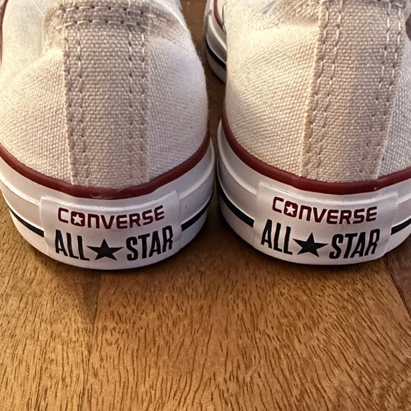NWOT women’s Converse Chuck Taylor All-Star White Canvas Sneakers (sz: 7) - Picture 3 of 6